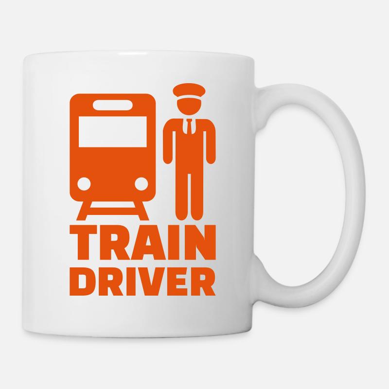 Train driver - Mug - white