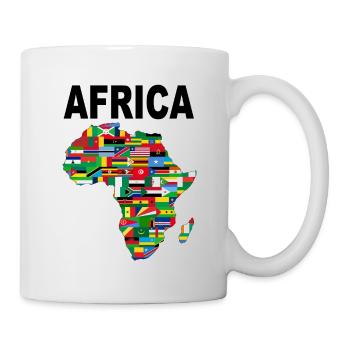 AFRIKA - Tasse - Weiß - Rechts