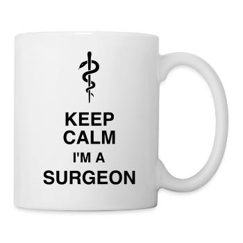 Doctor Arzt Surgeon Chirurg Surgery Chirurgie - Mug - white - Right