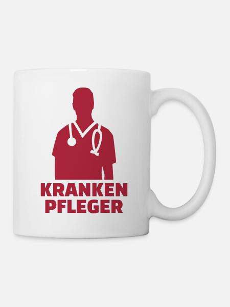 Krankenpfleger - Tasse - Weiß