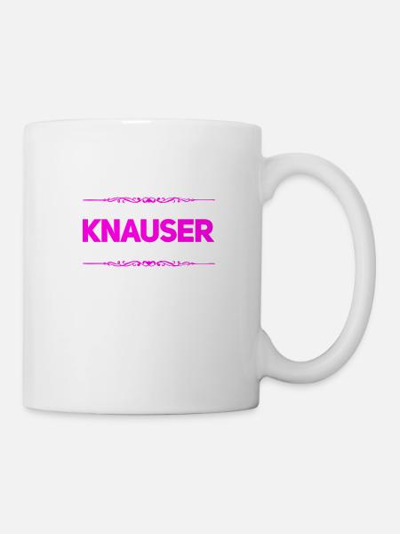 Knauser - Tasse - Weiß