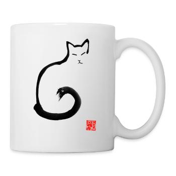 archetypischer neko - Tasse - Weiß - Rechts