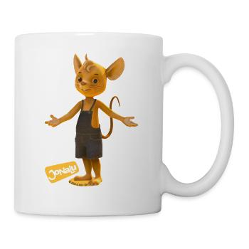 JoNaLu Mäuserich Jo - Tasse - Weiß - Rechts