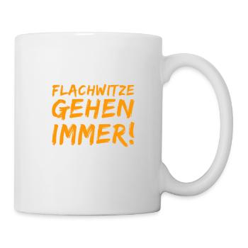 mein Humor - Tasse - Weiß - Rechts