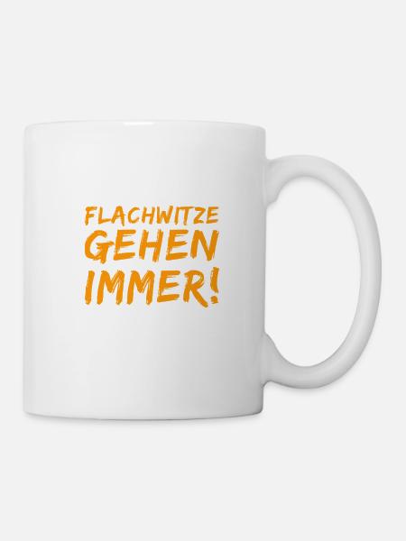 mein Humor - Tasse - Weiß