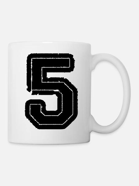 5 - Tasse - Weiß