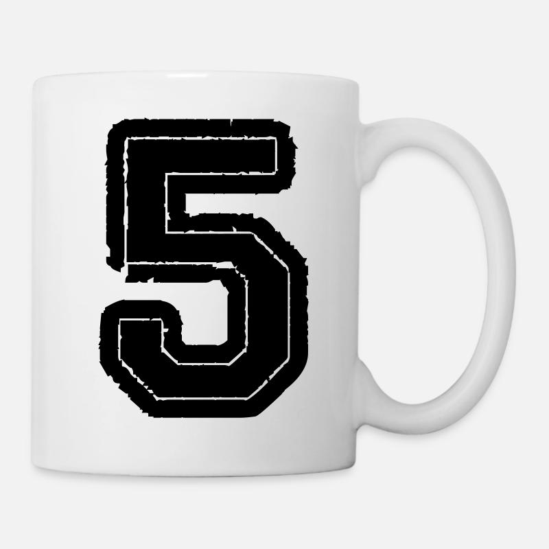 5 - Tasse - Weiß