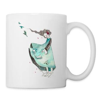 Words in freedom - Mug - white - Right