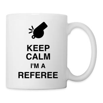 Arbitre / Arbitrage / Sport / Sifflet - Mug blanc - blanc - Droite