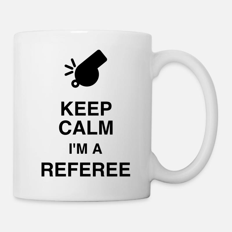 Arbitre / Arbitrage / Sport / Sifflet - Mug blanc - blanc
