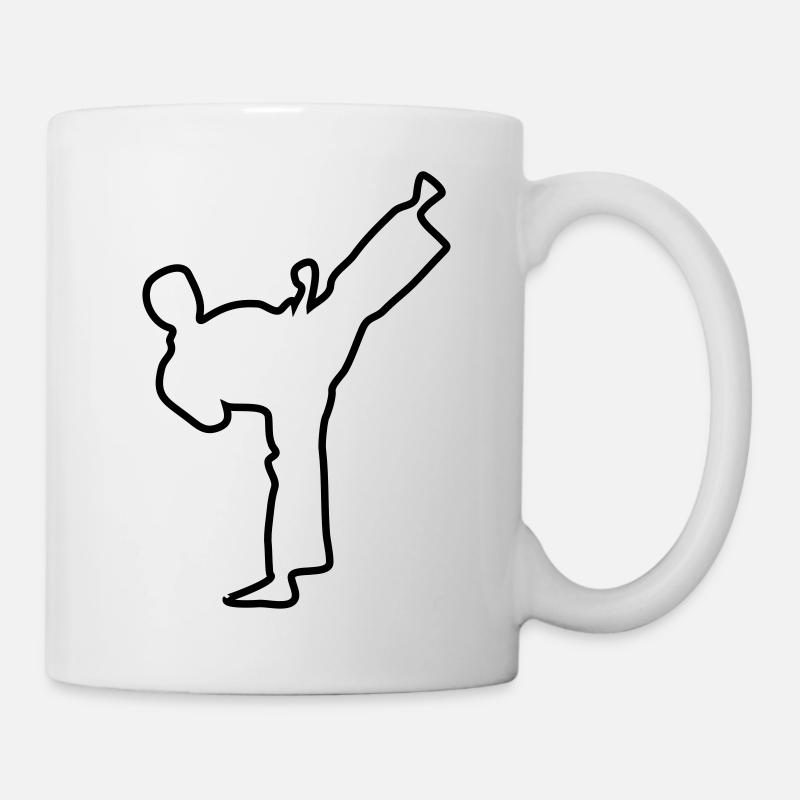 karate - Tasse - Weiß