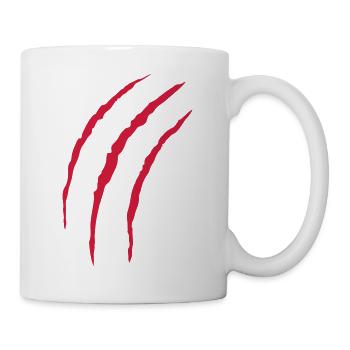 kratzer design - Tasse - Weiß - Rechts