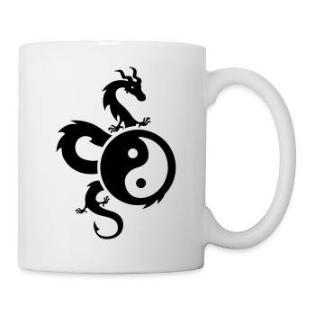 yin yang - Mug - white - Right