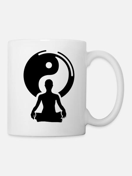 meditation - Mug - white