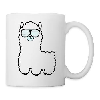 lama_002 - Tasse - Weiß - Rechts