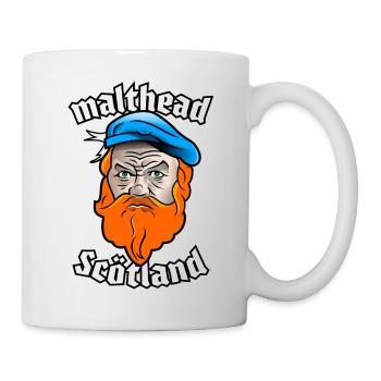 Malthead Scötland - Mug - white - Right