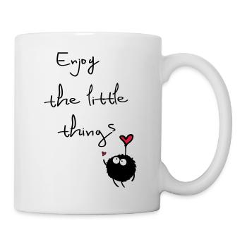 enjoy the little things - Mug - white - Right