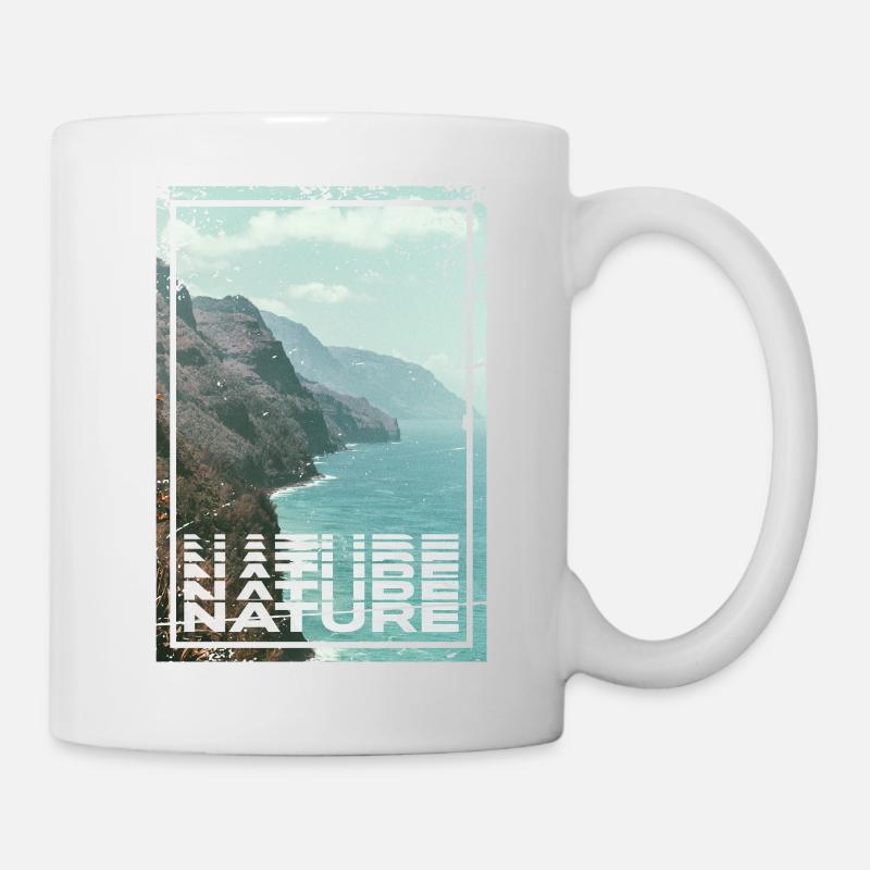 Nature - Tasse - Weiß