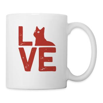Love Cats Design - Mug - white - Right