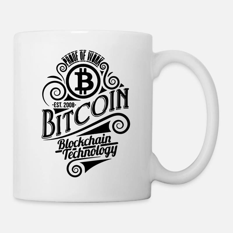 Bitcoin-Jahrgang - Tasse - Weiß