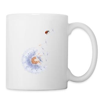 Ladybird on Dandelion Seed - Mug - white - Right