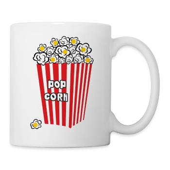 pop corn - Mug - white - Right