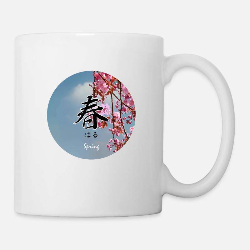 Printemps haru printemps - Mug blanc - blanc