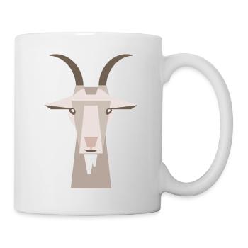 Mountain goat - Mug - white - Right
