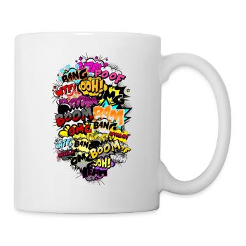 Comic style - Mug - white - Right