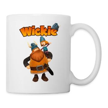 Wickie Und Die Starken Männer Wickie & Halvar - Tasse - Weiß - Rechts