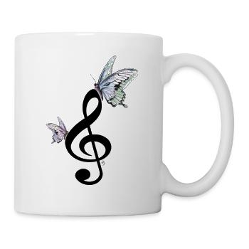 Of course Music! - Mug - white - Right
