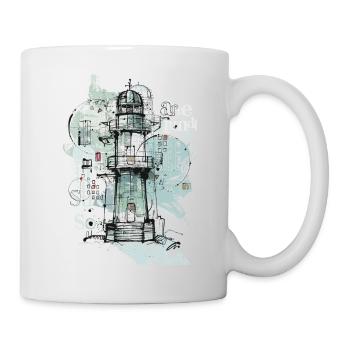 Baltic Sea lighthouse - Mug - white - Right