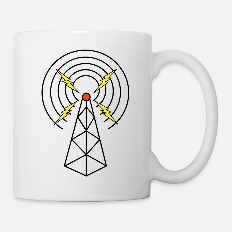 Tower Ham Radio - Tasse - Weiß