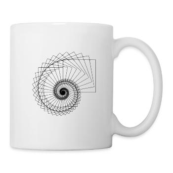 spirale - Tasse - Weiß - Rechts