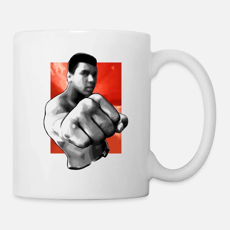 combattre le pouvoir - Mug blanc - blanc