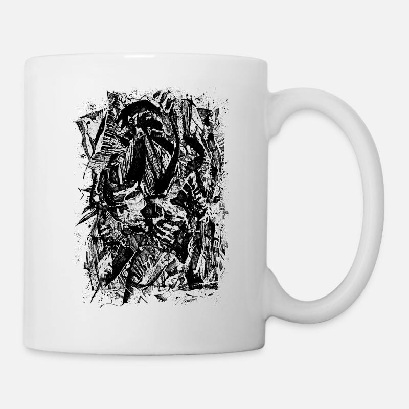 Death abstraction - Mug - white