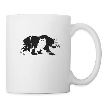 Ours - Chouette - Nature - Mug blanc - blanc - Droite