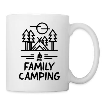 Family Camping - Mug - white - Right