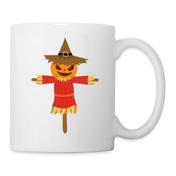 Halloween - scarecrow - Mug - white - Right
