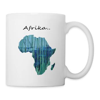 Afrika Art .. - Tasse - Weiß - Rechts