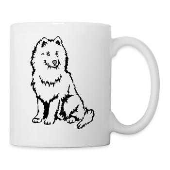 Samoyed - Mug - white - Right