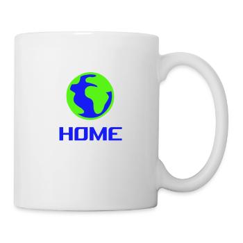 Earth planet home environmental protection future nature - Mug - white - Right