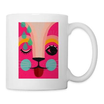 néon1 - Mug blanc - blanc - Droite