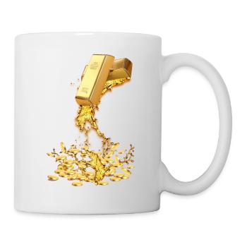 Melting Gold - Mug - white - Right
