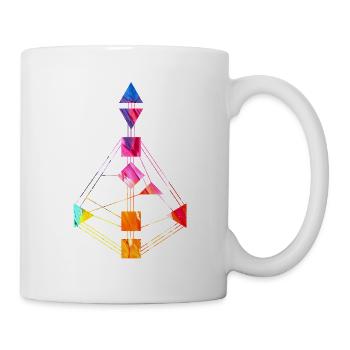 Human Design Chart Colorful 1 - Mug - white - Right