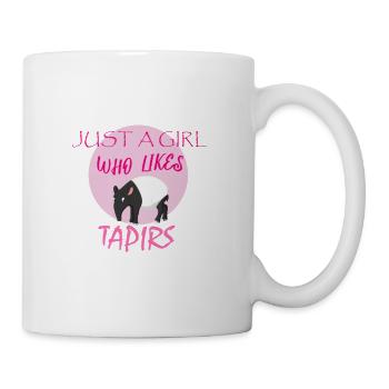 Just A Girl Who Likes Tapirs - Mug - white - Right