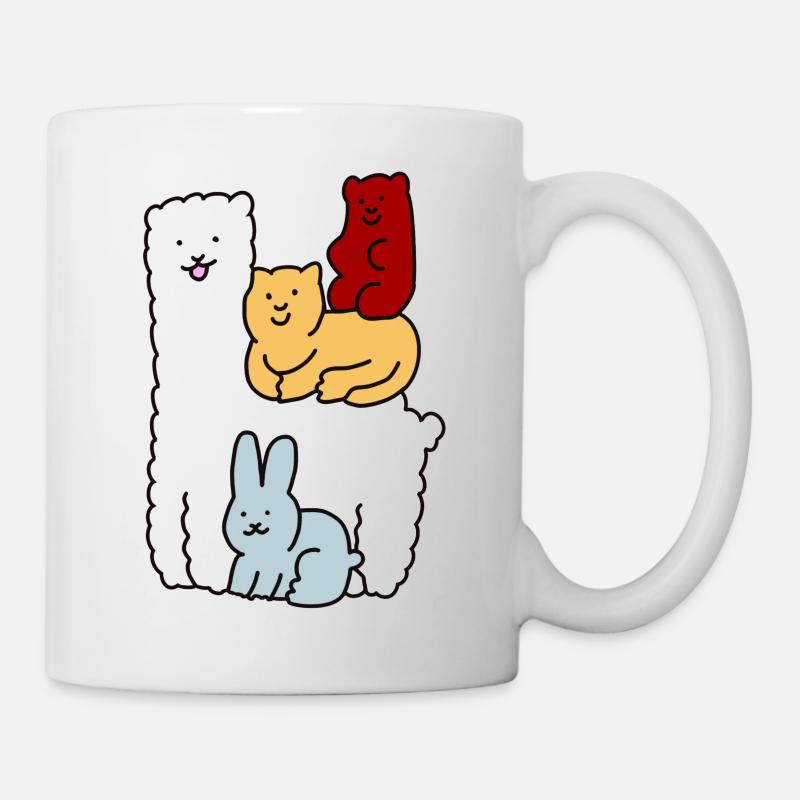 Family animals - Mug - white