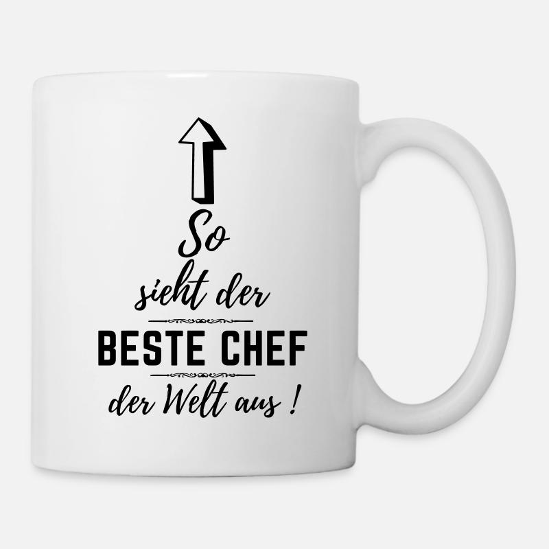bester chef der welt - Tasse - Weiß