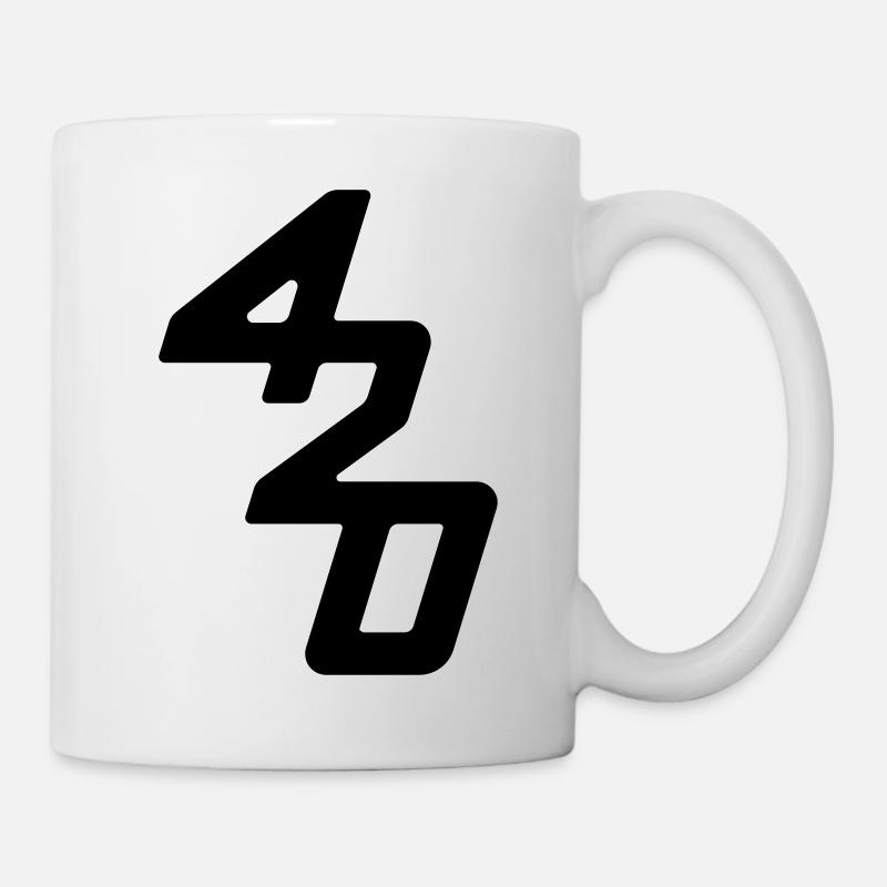 420 boat class sailing - Mug - white