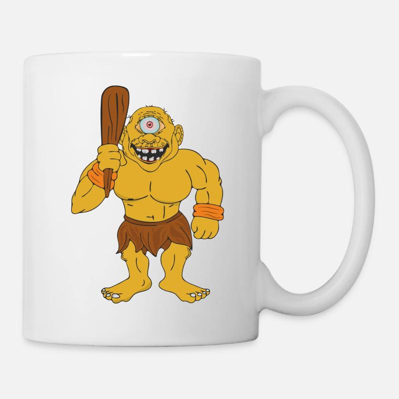 Zyklop - Tasse - Weiß